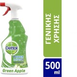 Dettol Power &amp; Fresh Advance Gel de duș răcoritor multifuncțional cu măr verde 500 ml