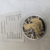 Uncie argint rara piesa 13/50 , Marea Britanie , 2 pounds 2022 , tiraj doar 50 monede