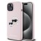 Husa pentru iPhone 15 / iPhone 14 / iPhone 13 - Karl Lagerfeld Silicone MagSafe (KLHMP15SSKCHPPLP) - Pink Karl&amp;Choupette