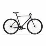 BICICLETĂ DE ORAȘ SINGLE SPEED 500 GRI CARBON, Elops