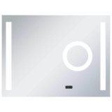Cumpara ieftin Oglinda cu LED de perete de baie, cu senzor tactil, 80 x 60 cm