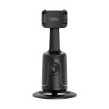 Suport Telefon Urmarire Fata 360&deg; Portabil + Telecomanda Bluetooth, Trepied Selfie Stick Universal, Rotire Automata
