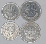 POLONIA Lot / 2buc - 10 + 20 GROSZY 1968