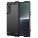 Husa Sony Xperia 1 V Asteroid GSM Carbon Silicone, negru