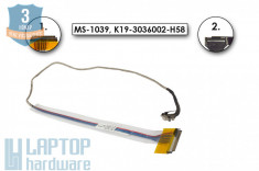 60.Panglica display laptop |Cablu video|LVDS|LG E500|MSI MS1039|K19-3036002-H58 foto