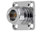 Conector N soclu mama drept montare pe panou cu lipire H3266 COPPER YIZN Jiangsu Tengyu Electronics co.