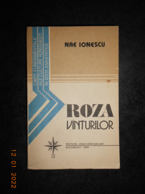 NAE IONESCU - ROZA VANTURILOR 1926-1933 (1990, reeditarea editiei din 1937) foto