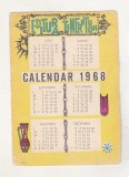 Bnk cld Calendar de buzunar 1968 Editura Tineretului