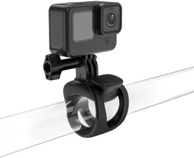 Sistem prindere tip inel, Telesin, compatibil GoPro Hero 13, GoPro Hero 12, Osmo Action 4, Insta 360 X3, elastic, negru foto
