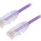 Patch cord UTP LSZH violet 3m 28AWG