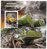 Sierra Leone 2016, Transport Militar, Colita Noua, Timbre Straine