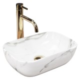 Lavoar pentru blat REA Belinda Mini Shiny Aiax