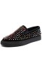 Pantofi Barbati, Zamo&Acirc;&reg;, Kampen, Imitatie Piele Intoarsa si Tinte Colorate, fara Inchidere, Negri, M, Negru, Casual