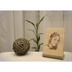 Poză Gravata pe Lemn