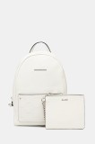 Aldo rucsac ALALANNAA culoarea alb, mic, neted, 13993906