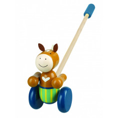 Jucarie de impins ponei Orange Tree Toys