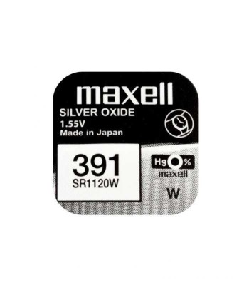 Baterie ceas Maxell SR1120W V391 AG8 1.55V oxid de argint 1buc foto