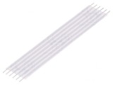 Conector Cablu Jumper Flexibil 2,54mm 76,2mm, TE Connectivity