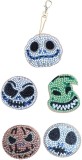 Set de 5 brelocuri cu pictura cu diamante VDYXEW, metal/rasina, multicolor