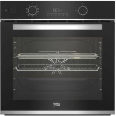 Cuptor incorporabil Beko BBISA13300XMPE, 72 l, 8 functii, Curatare pirolitica, 3D Cooking, Timer, L 59.4 cm, Negru, Clasa A+