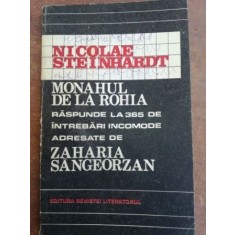 Monahul de la Rohia- Nicolae Steinhardt