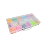 Cumpara ieftin Set creativ elastice, 2400 piese/cutie, +10 ani, 7-10 ani, 5-7 ani, Fete