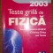 Rodica Ionescu-Andrei, Cristina Onea, Ion Toma - Teste grila de fizica