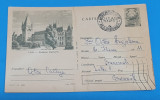 Carte Postala veche circulata - anul 1968 - IASI - Palatul Culturii, Sinaia, Printata