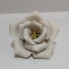 Bibelou portelan decor - Trandafir alb