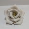 Bibelou portelan decor - Trandafir alb