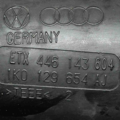 Furtun intercooler dreapta SKODA OCTAVIAII 1Z3 2005 OEM: 1K0129654AJ foto