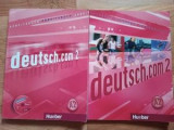 Deutsch.com 2, Arbeitsbuch mit integrierter CD zum Arbeitsbuch - Anna Breitsameter, Sara Vicente