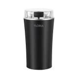 Cumpara ieftin Rasnita de cafea Floria ZLN2396, Putere 350W, Capacitate 250ml, 60g, Lame din otel inoxidabil, Negru