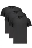 Calvin Klein Underwear Set 3 tricouri barbati, regular fit, negru (Marime: S), Calvin Klein Jeans