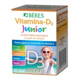 Cumpara ieftin Vitamina D3 Junior 800 UI, 50 comprimate, Beres