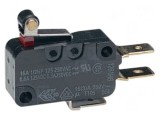 Micro&icirc;ntrerupător SNAP ACTION SPDT 16A 250VAC 10A 30VDC IP40