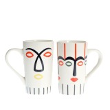 Set 2 cani din ceramica 500 ml