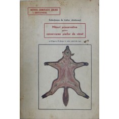 Masuri Prezervative pentru Conservarea Pieilor de Vanat - Colectiunea de Trofee Romanesti