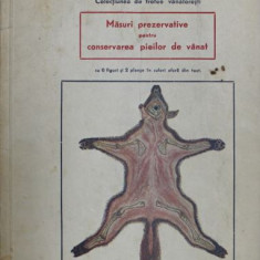 Masuri Prezervative pentru Conservarea Pieilor de Vanat - Colectiunea de Trofee Romanesti