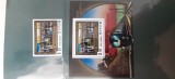 Coreea de Nord-Transport,locomotive ,trenuri- serie completa si colita ,nestampilate MNH (T2)