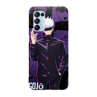 Husa compatibila cu Oppo Find X2 Pro model Satoru Gojo Jujutsu Kaisen, Silicon, TPU, Viceversa foto