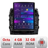 Navigatie Toyota Land Cruiser V8 L200 2009-2020 dedicata Ouad core 4+32 ecran vertical 9.7" DSP 360 FHD AHD Android radio gps internet kit-381-type-b+