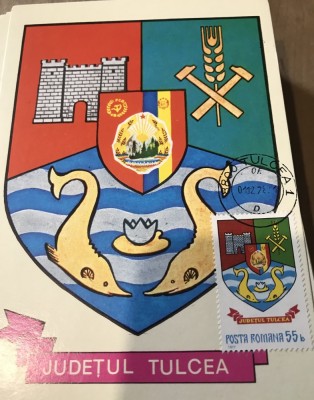 CPIF Stema cu timbru al Judetului Tulcea foto