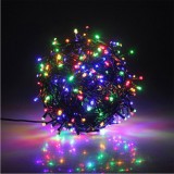 Instalatie pom, liniara, 100 LED, 9m, multicolor
