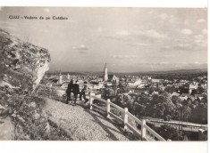 CPIB 15781 CARTE POSTALA - CLUJ. VEDERE DE PE CETATUIE, RPR