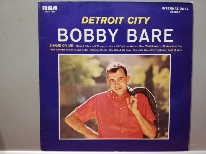 Bobby Bare &ndash; Detroit City (1963/RCA/RFG) - Vinil/Vinyl/NM+