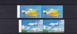 KAZAHSTAN 2002 AVIATIE PERECHE SERII MNH, Nestampilat