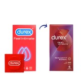 Prezervative Feel Intimate, 6 bucati, Durex