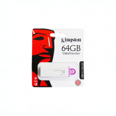 Memory stick USB 3.1 Gen 1 Kingston DataTraveler G4 64 GB cu capac foto
