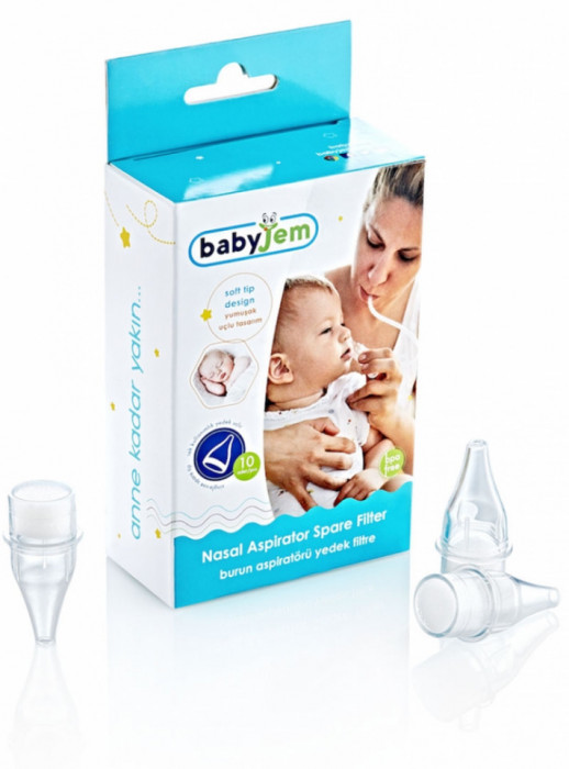 Set 10 rezerve pentru aspirator nazal BabyJem